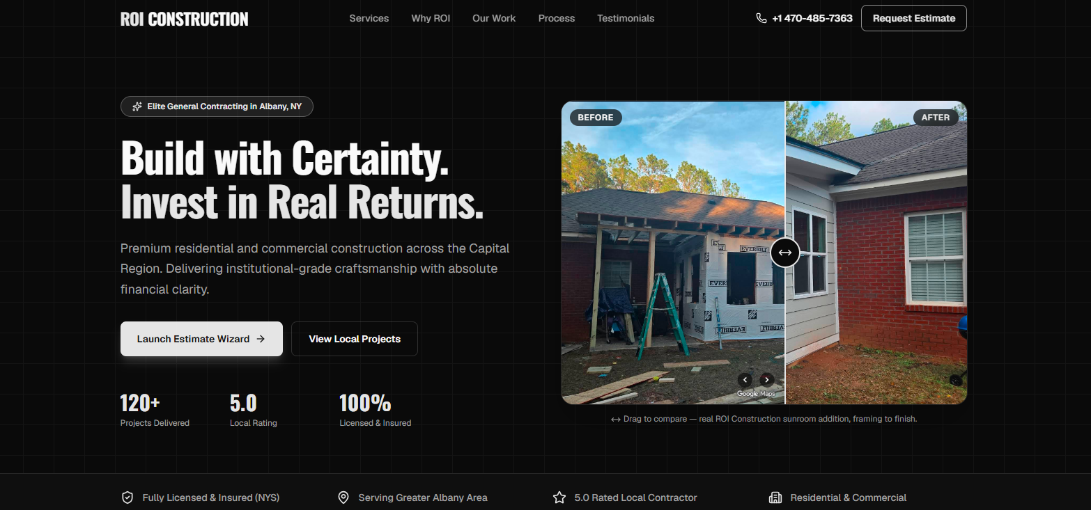 ROI Construction Platform